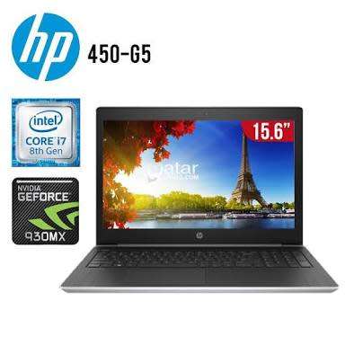 **LIKE NEW**i7 8550U - HP PROBOOK 450 G5 - 2GB NVIDIA GEFORCE 930MX - 8gb DDR4 RAM -1tb HDD