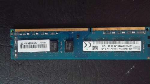 SK HYNIX 4GB DDR3 12800U DESKTOP RAM (SINGLE CHIP)