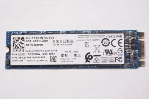 SANDISK X600  m.2 LAPTOP SSD (SOLID STATE DRIVE) - 128GB **SSD CLEARANCE SALE**