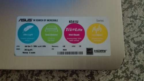 *MONSTER i7 7th GEN* ASUS K541U * 1000GB HDD * INTEL HD GRAPHICS