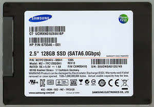 SAMSUNG 2.5" SSD - 128GB - (SATA 6.0Gbps)