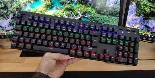 AUKEY 104-Key LED-Backlit Mechanical Gaming Keyboard - KM-G6