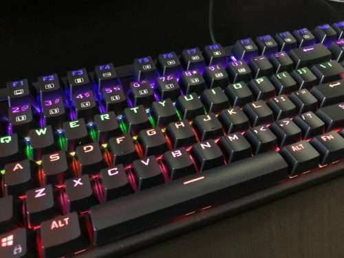 AUKEY 104-Key LED-Backlit Mechanical Gaming Keyboard - KM-G6