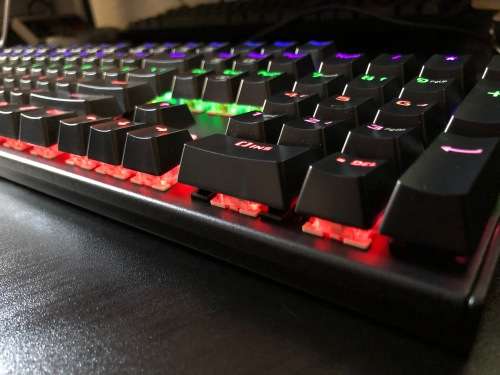 AUKEY 104-Key LED-Backlit Mechanical Gaming Keyboard - KM-G6