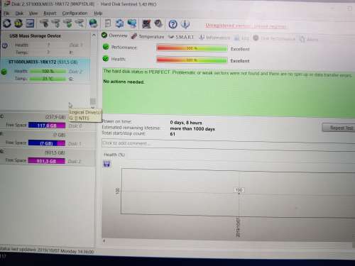 *LIKE NEW* Seagate 2.5" Laptop hdd - 1TB