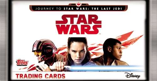 Lot of 60 Topps Journey to Star Wars: the Last Jedi Cards