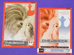 Lot of 60 Topps Journey to Star Wars: the Last Jedi Cards