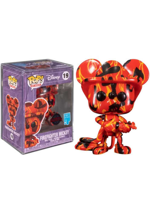 Disney Treasures of The Vault - Artist Series Firefighter Mickey Mouse (Special Edition) Funko Pop!
