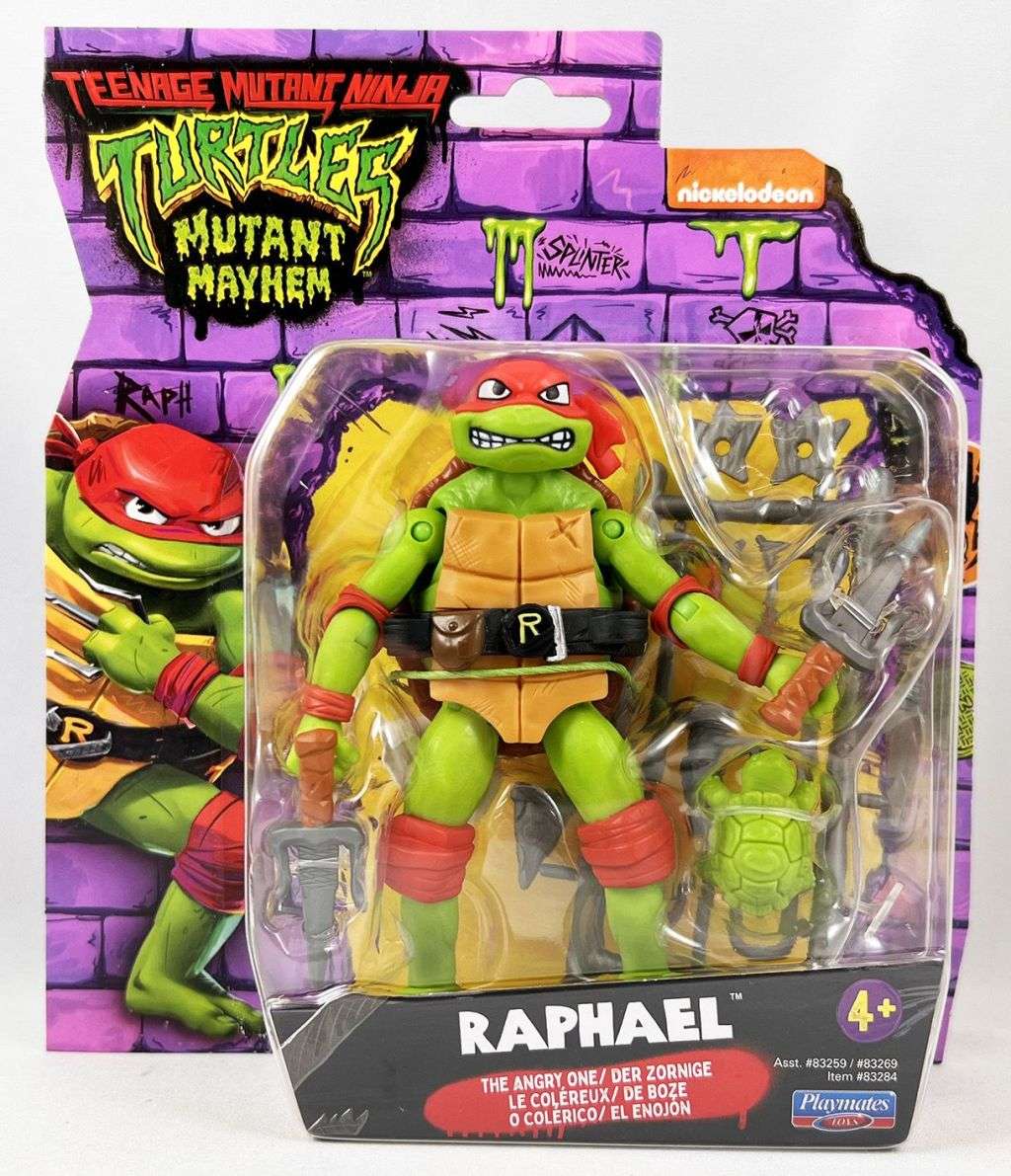 Teenage Mutant Ninja Turtles: Mutant Mayhem Movie - Raphael - Playmates Figure