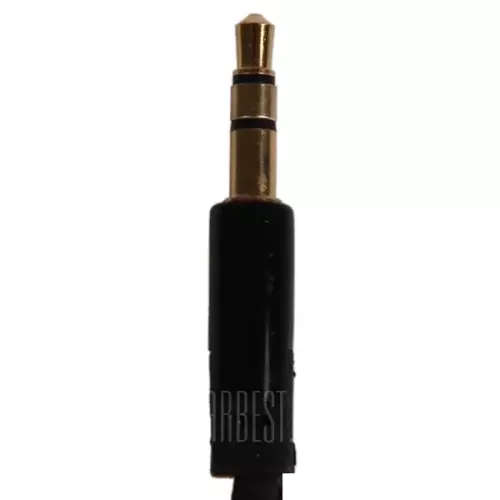 SMZ610 Super Bass Stereo In - ear Earphone with 3.5mm Plug  -  BLACK