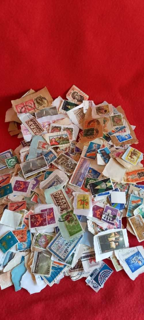 big bag of RSA stamps