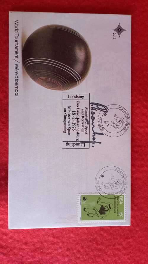 Signed world tournament FDC