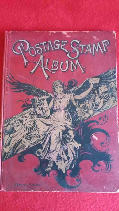 postal stamp album