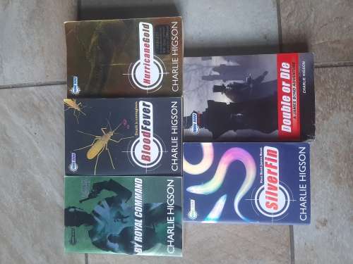 Books - Young Bond BY Charlie Higson - 5 books complete set