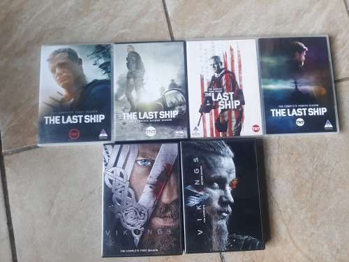 DVD Series - The Last Ship - S1 - S4 + Vikings - S1 - S2