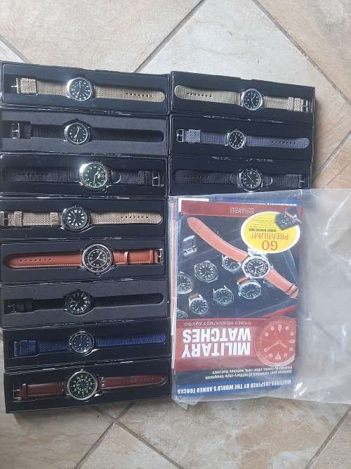 Military Watches and books collection - 80% Complete