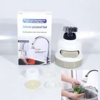 Universal splashproof head