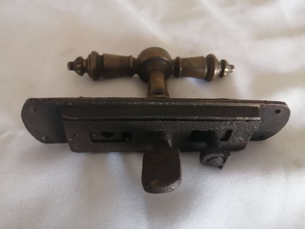 Antique Victorian Brass Cupboard door handle