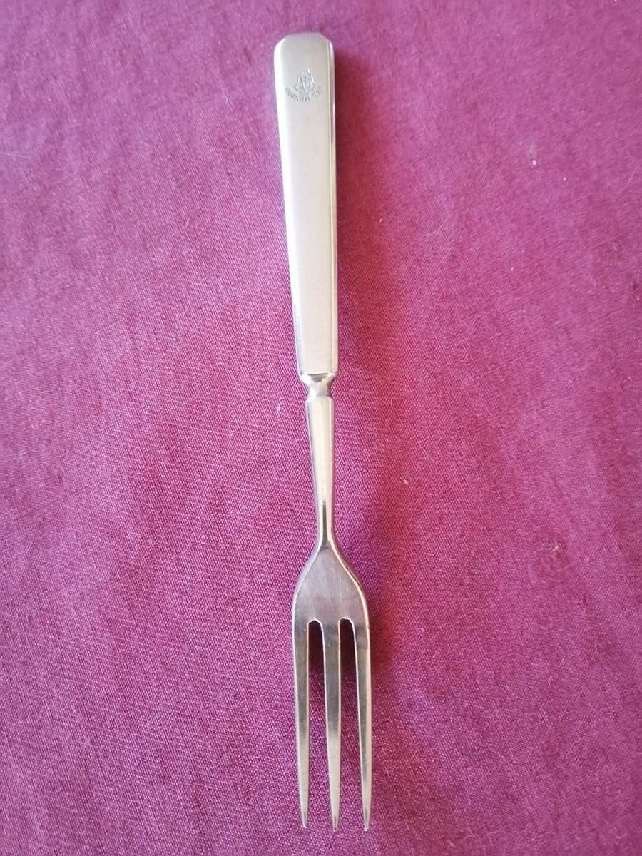 Vintage Silver Plate Pickle Fork