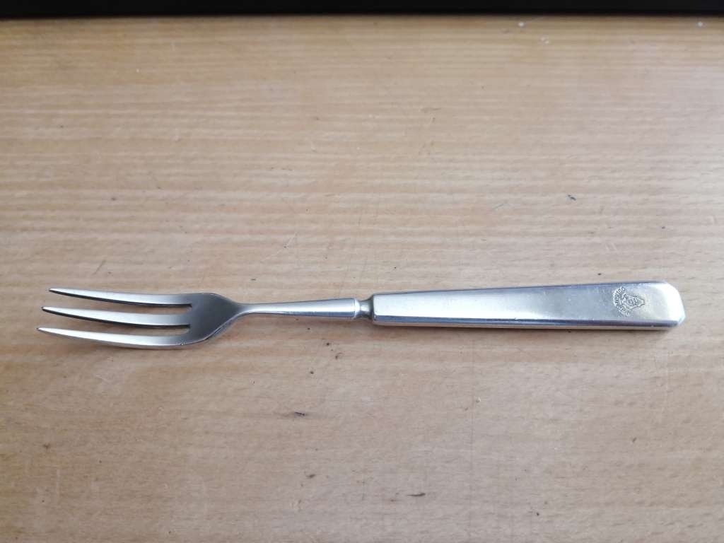 Vintage Silver Plate Pickle Fork