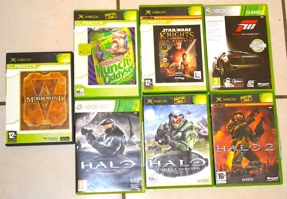 Xbox 360 with 250Gb Hard Drive (incl. 7 games) - hardly used