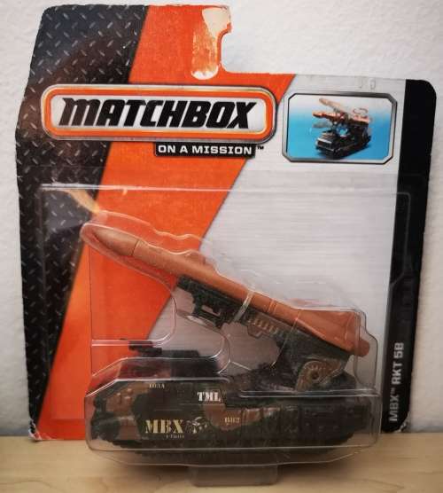 Matchbox - MBX RKT 5B Missile Launcher Diecast Model