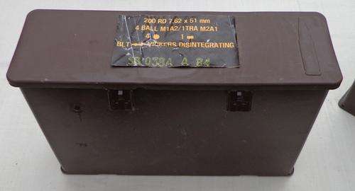 BORDER WAR AMMO BOXES ** FOUR BALL/ONE TRACER **