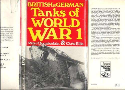 BRITISH & GERMAN TANKS OF WW I