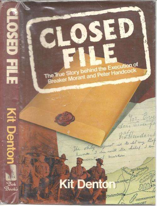 CLOSED FILE **Breaker Morant**