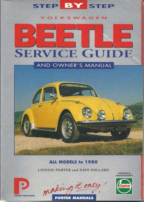 VW BEETLE SERVICE GUIDE **Porter Manual**