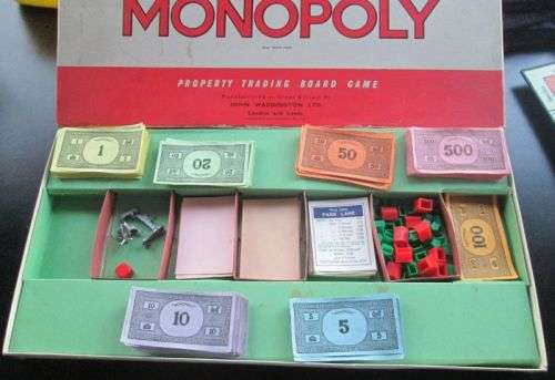 VINTAGE MONOPOLY BOARD GAME