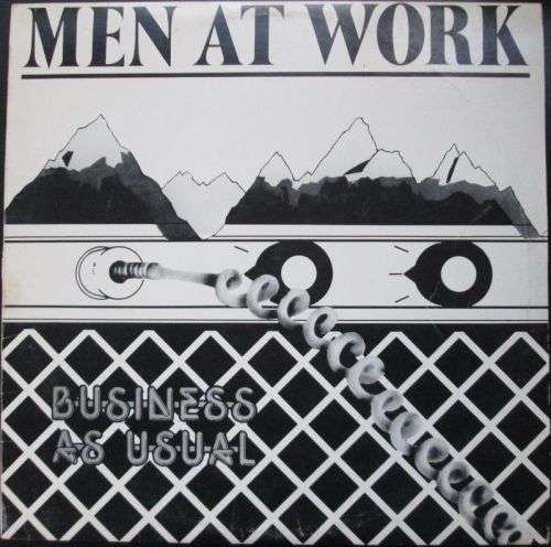 MEN AT WORK **Business as Usual** Vinyl LP