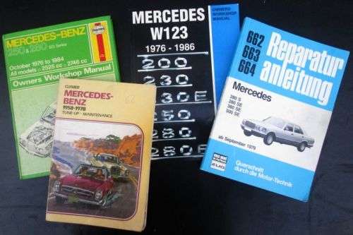 MERCEDES BENZ WORKSHOP MANUALS