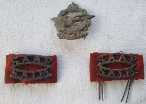 WW II SAAF OVERSEAS INSIGNIA