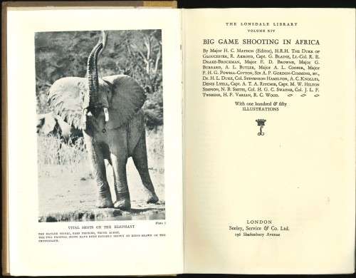 BIG GAME SHOOTING IN AFRICA