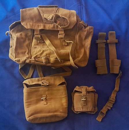 RHODESIAN ARMY WEBBING **SRG STAMPED**