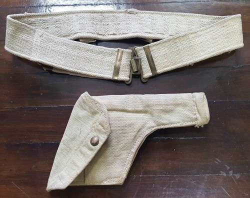 PAT. 37 BELT and HOLSTER