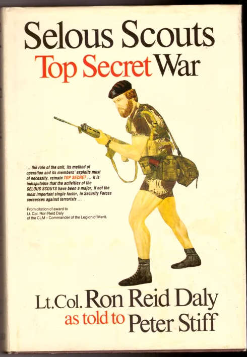 SELOUS SCOUTS - TOP SECRET WAR **SIGNED **