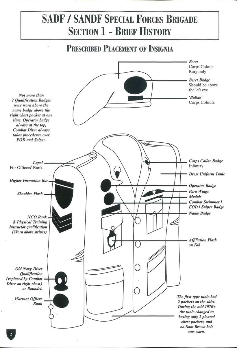 BADGES AND INSIGNIA OF SOUTHERN AFRICA **Recces**