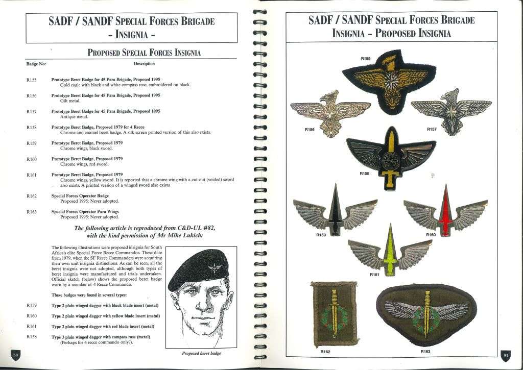 BADGES AND INSIGNIA OF SOUTHERN AFRICA **Recces**