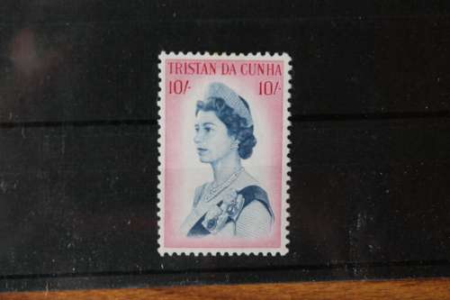 Tristan da Cunha. 1965 Ships 10/- lightly mounted mint