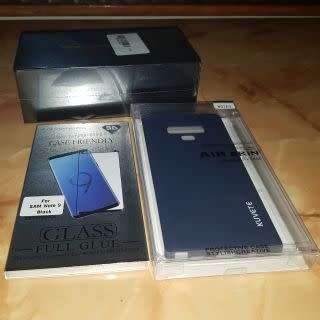 NOTE 9 + POUCH & TEMPERED GLASS