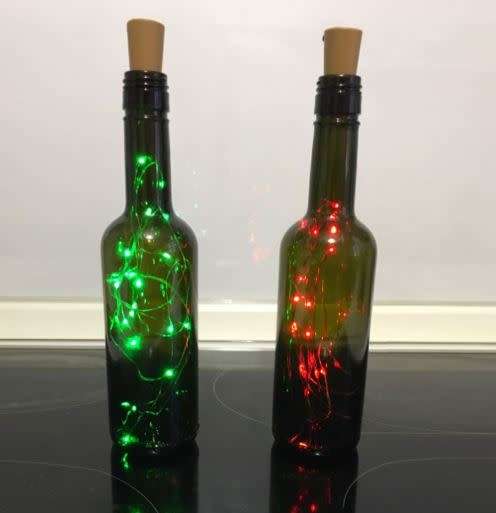 3M - 30LEDs - Cork Shaped LED String Light - Copper Wire