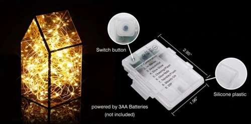 Led Fairy String lights - 5M Length  50 LEDs