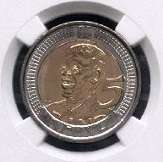 @@@ Lovely set of Madiba's 90th Birthday Coins GRADED @@@ R1 CRAZY START