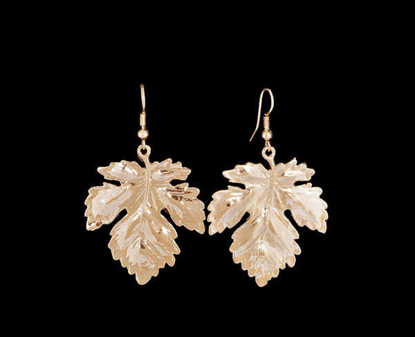 Urban Boho Vintage Leaf Dangle Drop Earring