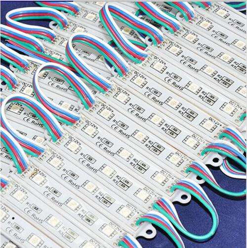 RGB LED WATERPROOF TRIPLE SMD5050 LIGHT MODULES. Collections are allowed.