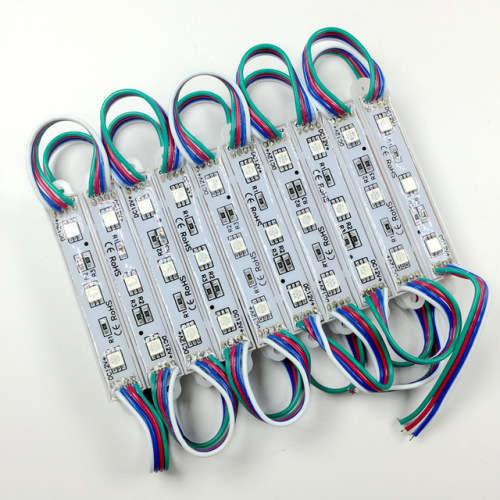 RGB LED WATERPROOF TRIPLE SMD5050 LIGHT MODULES. Collections are allowed.