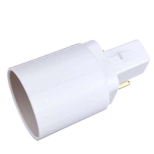 G24 To E27 Socket Base LED Light Bulb Lamp Adapter Converter Holder. Collections are allowed.