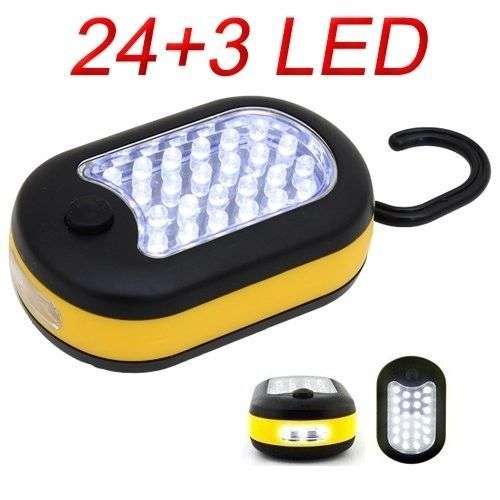 27-LED EMERGENCY WORK LIGHT / TORCH. BATTERIES INCLUDED. Collections are allowed.